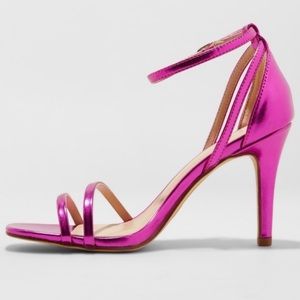 New Fuchsia chrome heels
